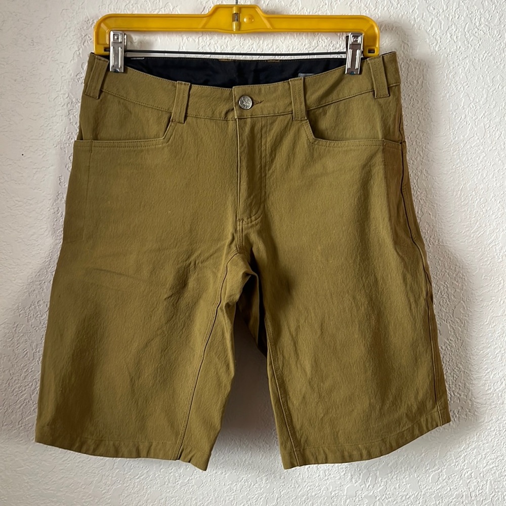 Swrve Durable Cotton Regular Fit Shorts Olive Green 31
